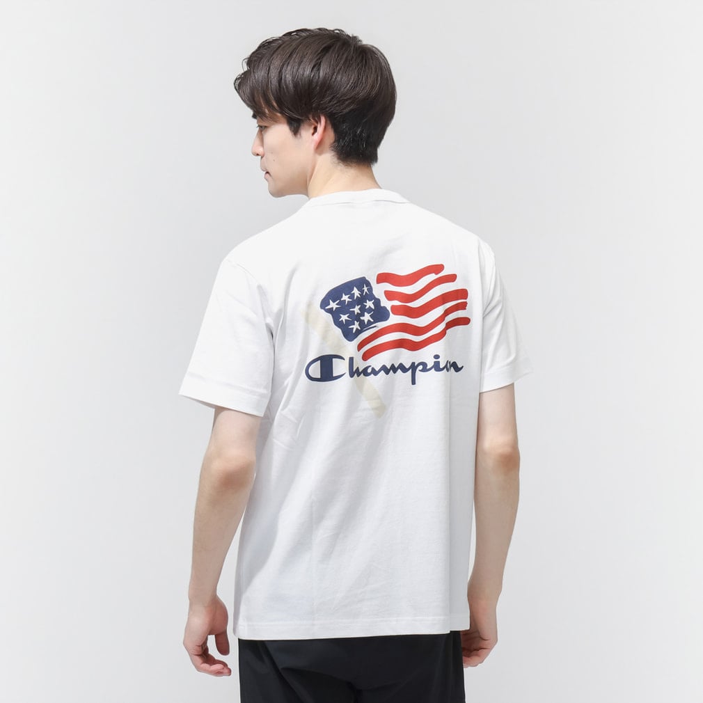 チャンピオン メンズ 半袖 Tシャツ SHORT SLEEVE T-SHIRT C8-D351