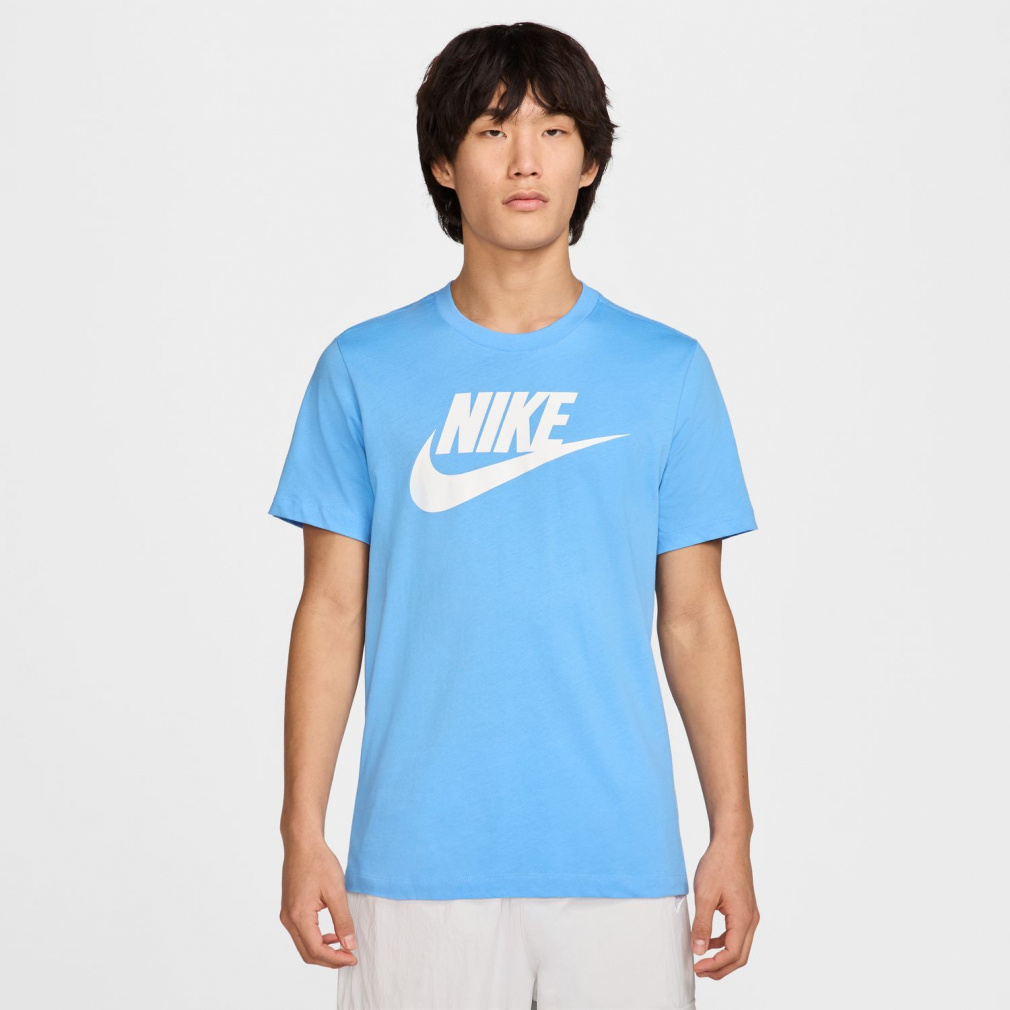 Nike Dri-FIT フェデラー モデル　ライトブルー Vネックゲームシャツ ナイキ メンズ 半袖 Tシャツ フューチュラ アイコン S/S Tシャツ