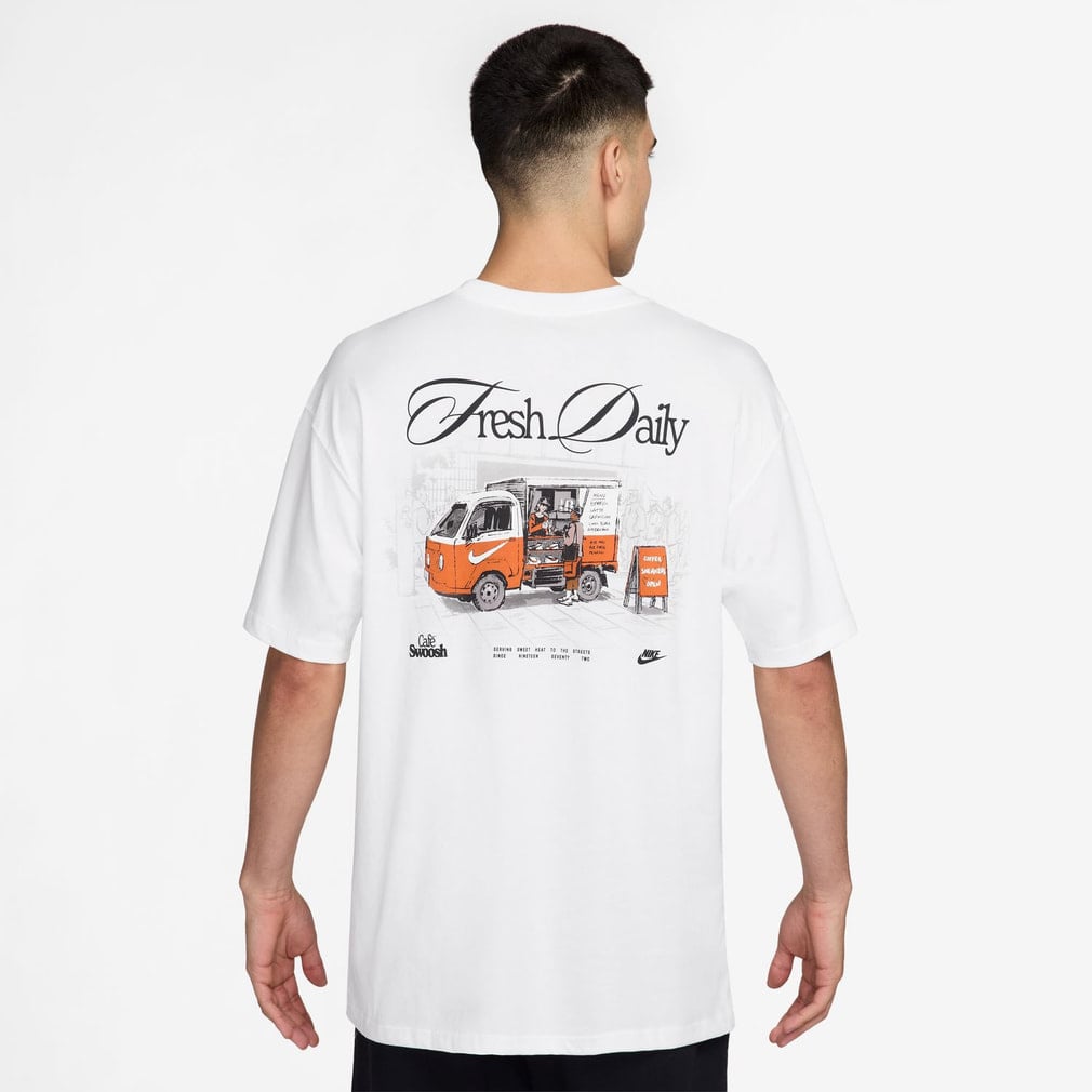 ナイキ メンズ 半袖 Tシャツ NSW LSE CAFE SWOOSH V S/S Tシャツ