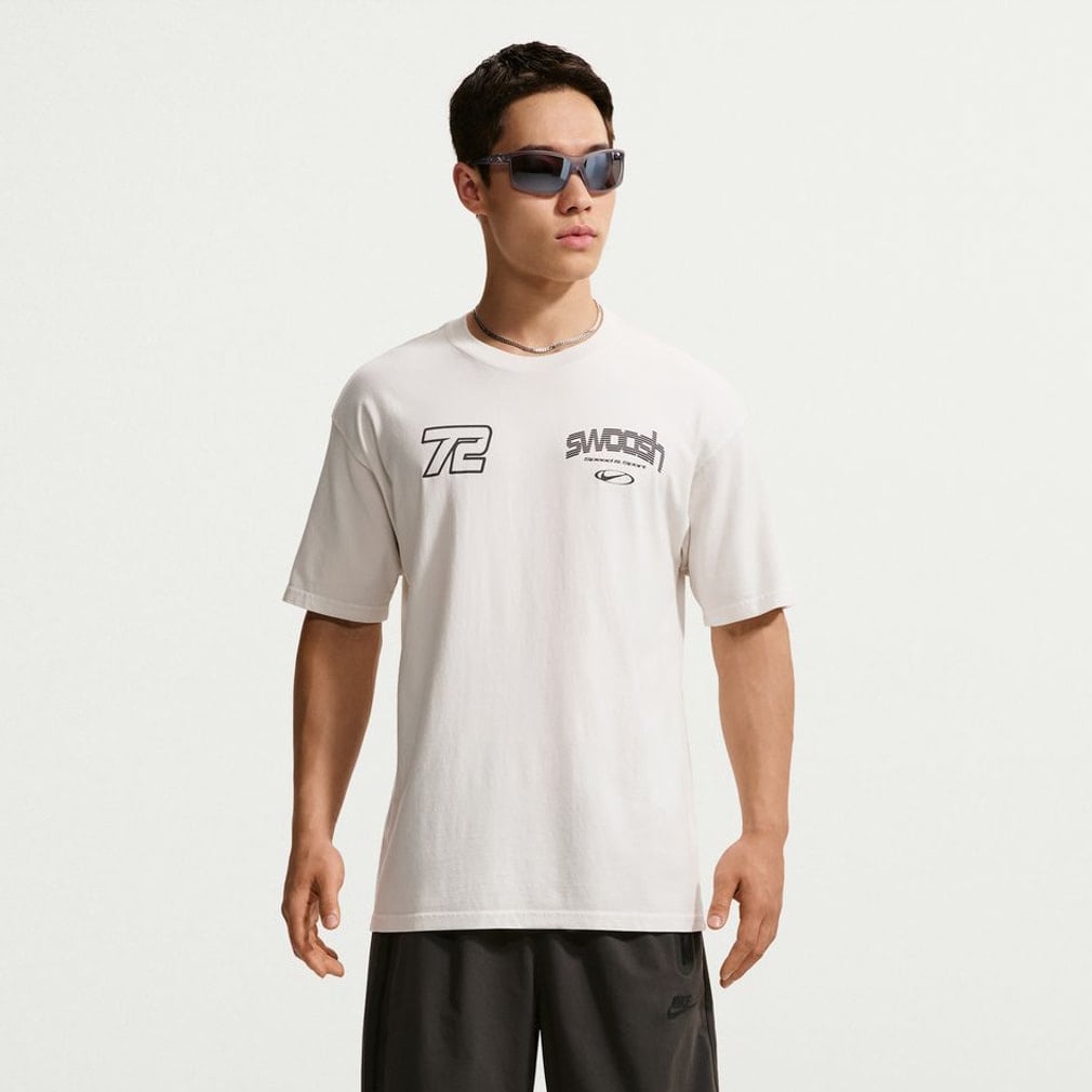 NSW LSE SPEED AND SPO S/S Tシャツ(オフホワイト-S)