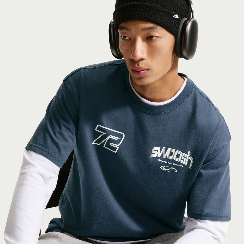 NSW LSE SPEED AND SPO S/S Tシャツ(ダークグレー-S)