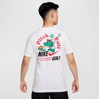 8SM1 NIKE GOLF ゲームシャツ　グリーン　L スポーツ　古着 美品 Nike Golf 半袖シャツ グリーン 春夏 ゴルフ - メルカリ