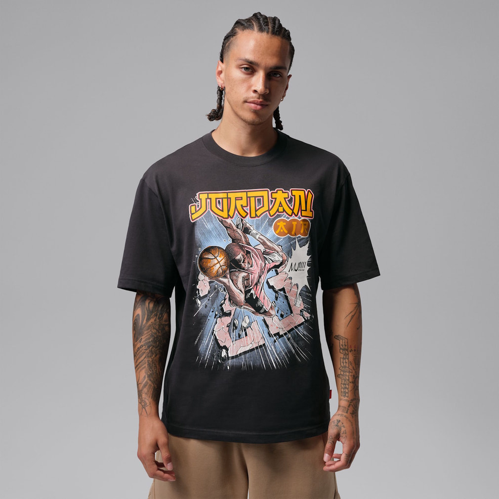 ジョーダン メンズ 半袖 Tシャツ BRK S ANIME 85 S/S クルー IO0023
