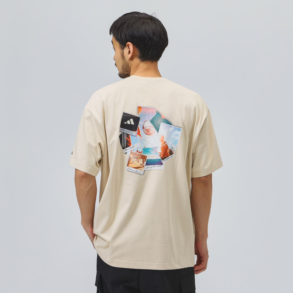 アディダス メンズ 半袖 Tシャツ フォトグラフィック サマー Tシャツ