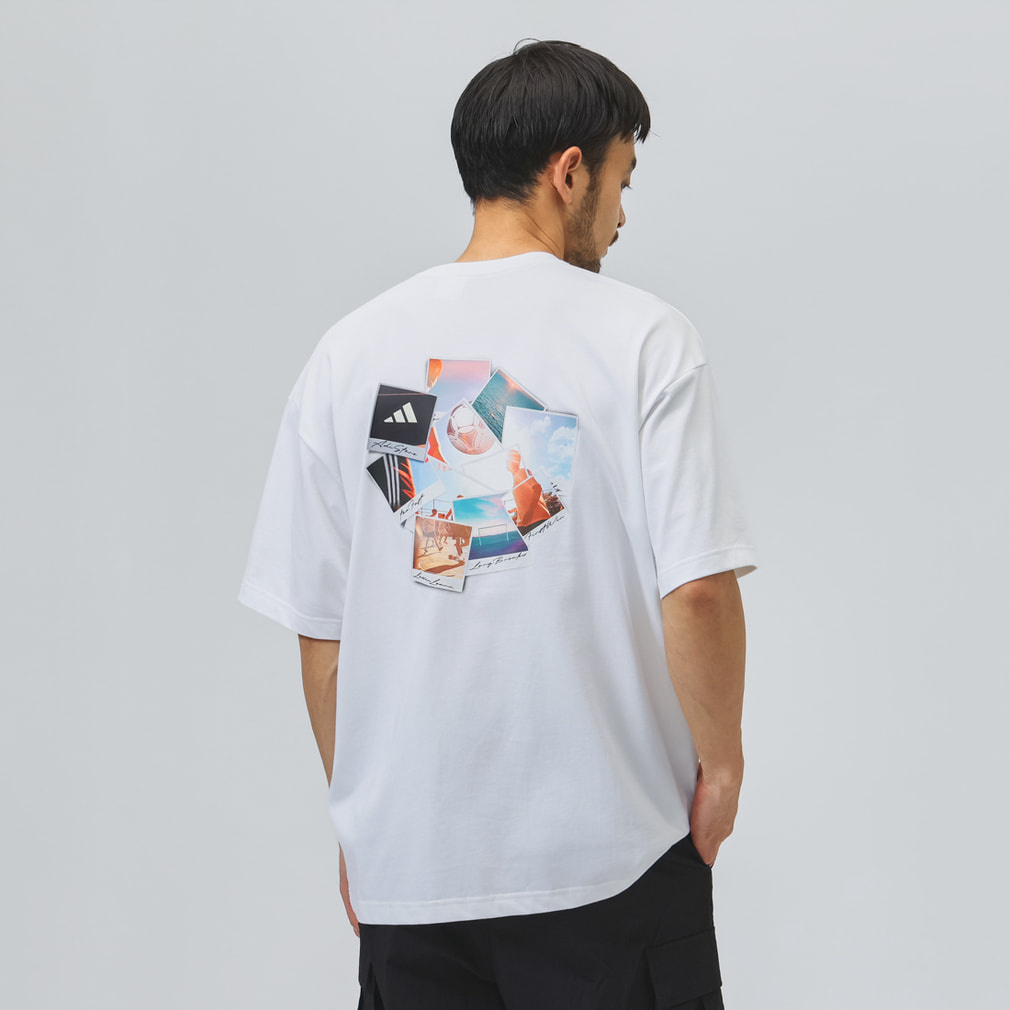 アディダス メンズ 半袖 Tシャツ フォトグラフィック サマー Tシャツ