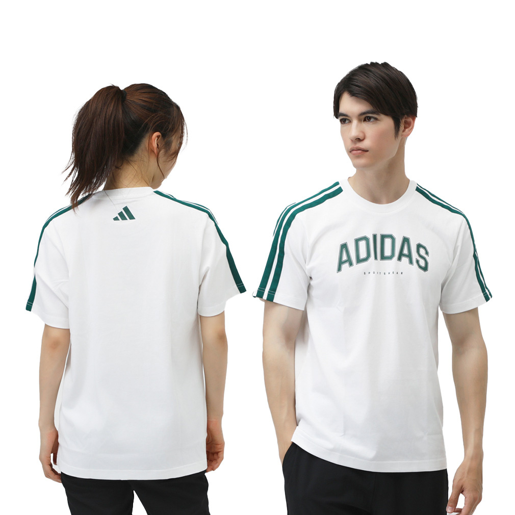 Codes Collegiate リニアグラフィック 半袖Tシャツ(ホワイト-S)
