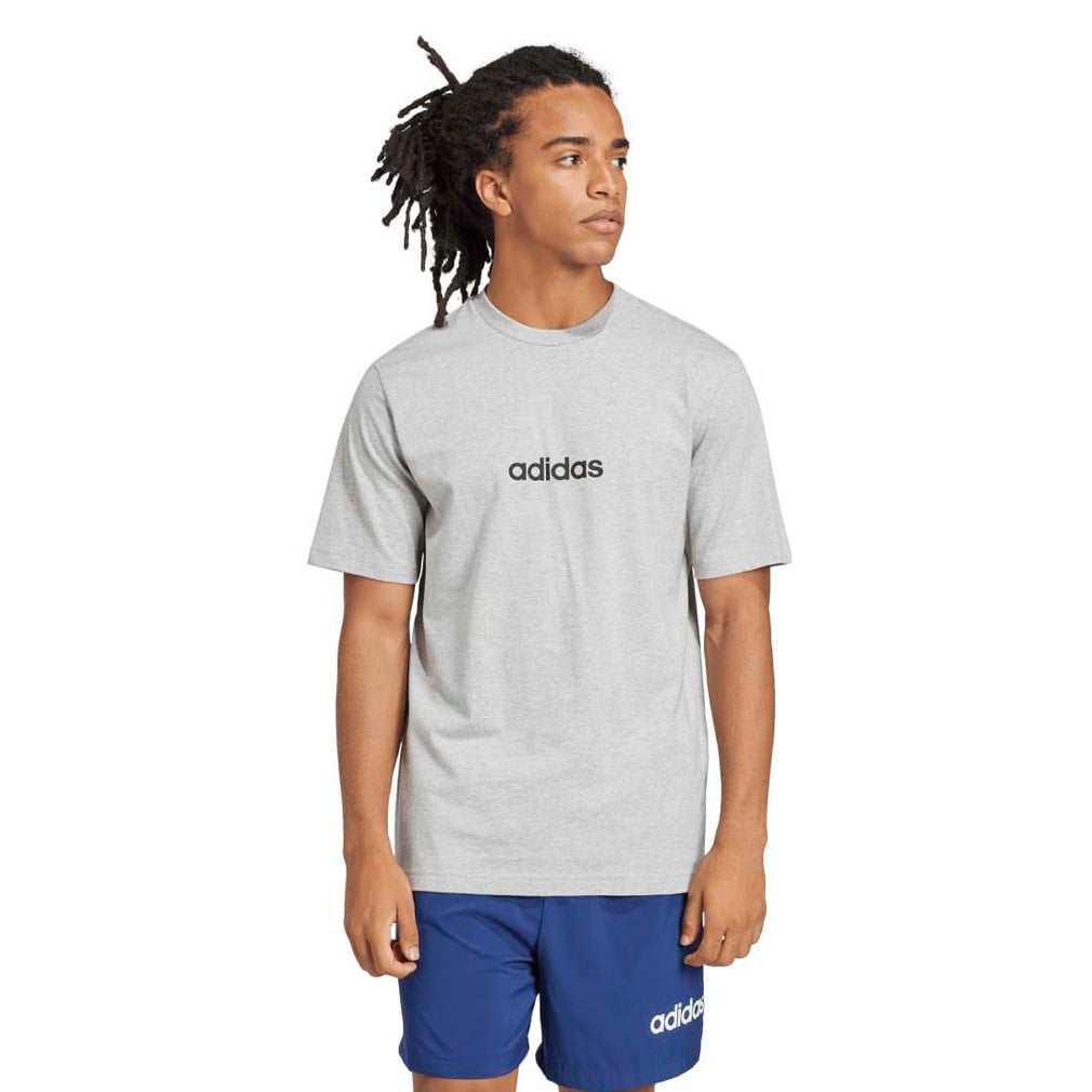 アディダス メンズ 半袖 Tシャツ エッセンシャルズ リニア シングル