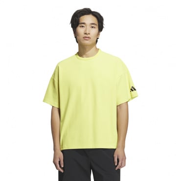 ルーズフィット ワッフルファブリック 半袖Tシャツ