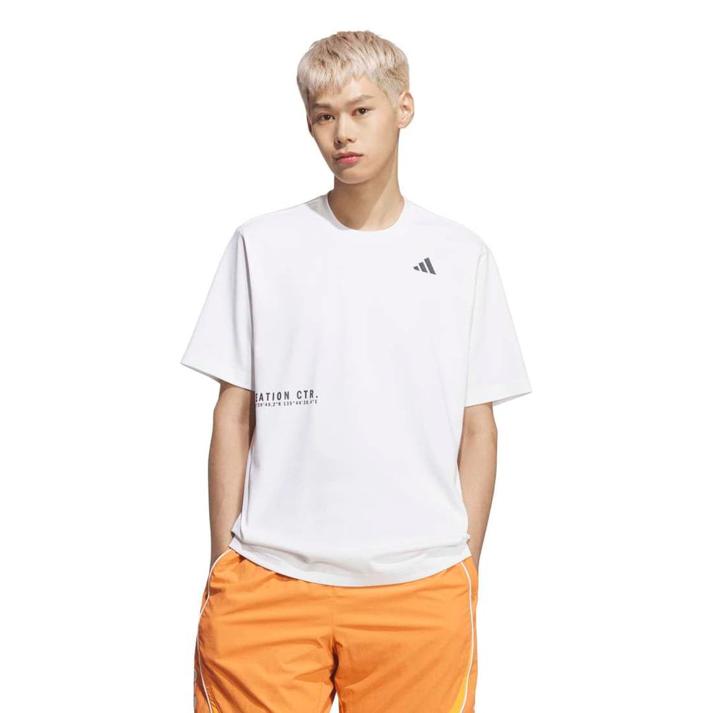 ブランドラブ ルーズフィット ヘビー シングルジャージー半袖Tシャツ(ホワイト-S)