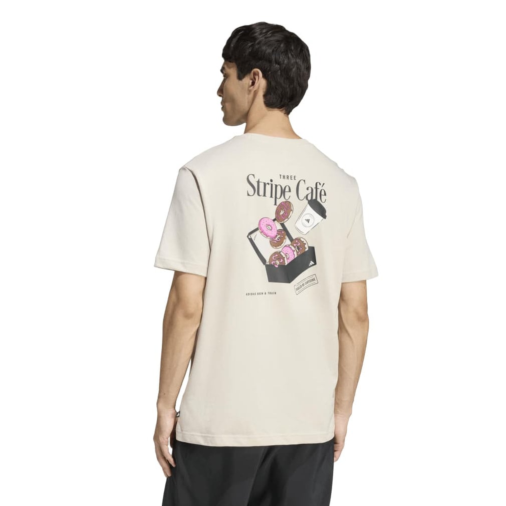 アディダス メンズ 半袖 Tシャツ コーヒー カフェ ドーナッツ ボックス