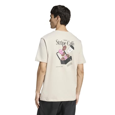 コーヒー カフェ ドーナッツ ボックス グラフィックTシャツ
