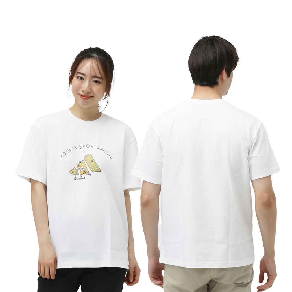 アルペン限定 M グラフィック Tシャツ AP(ホワイト-S　メンズ)