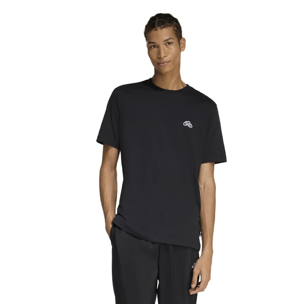 とも アディダス メンズ 半袖 Tシャツ サマー スライド トリム グラフィック