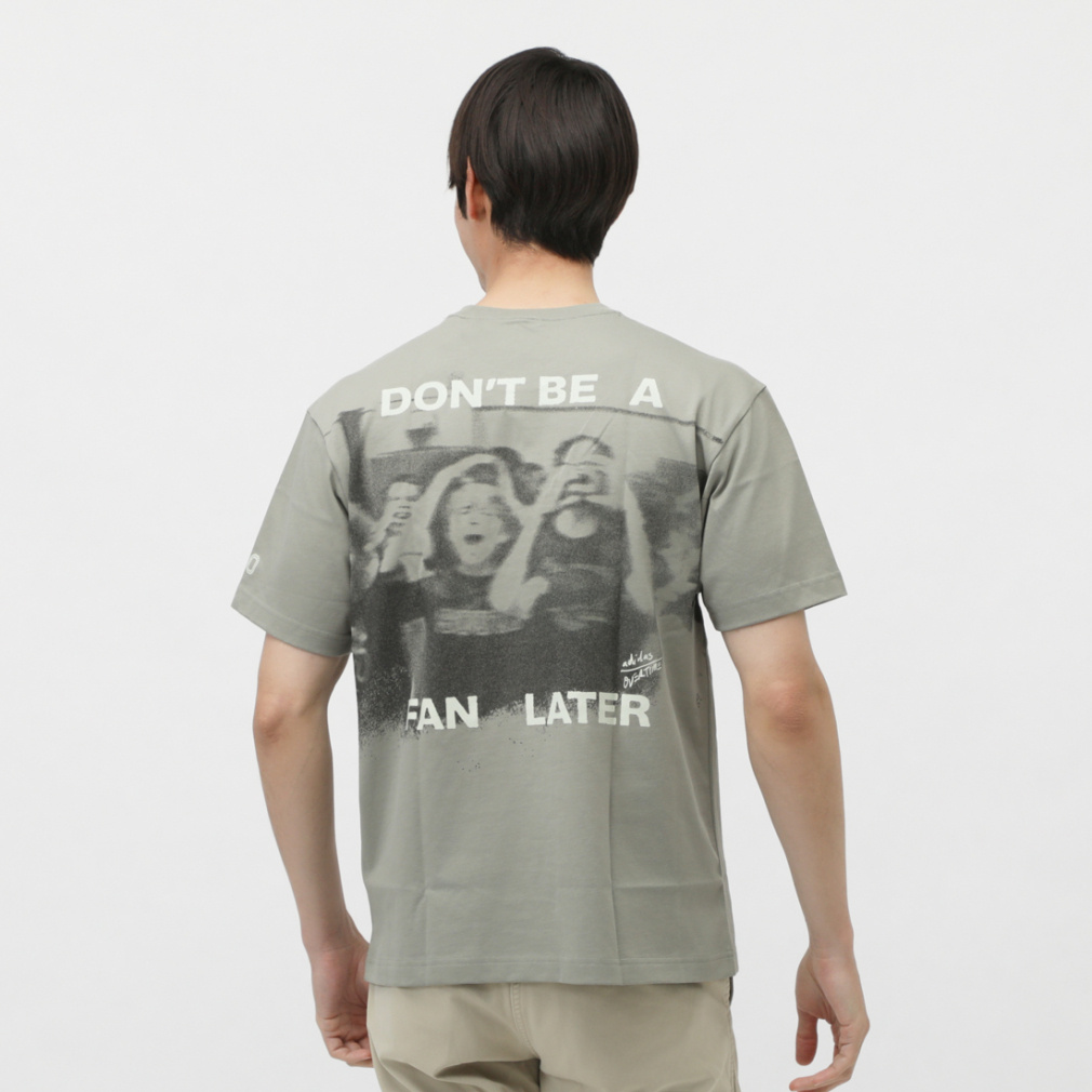 アルペン限定 M バックグラフィック Tシャツ AP(オリーブ-S　メンズ)
