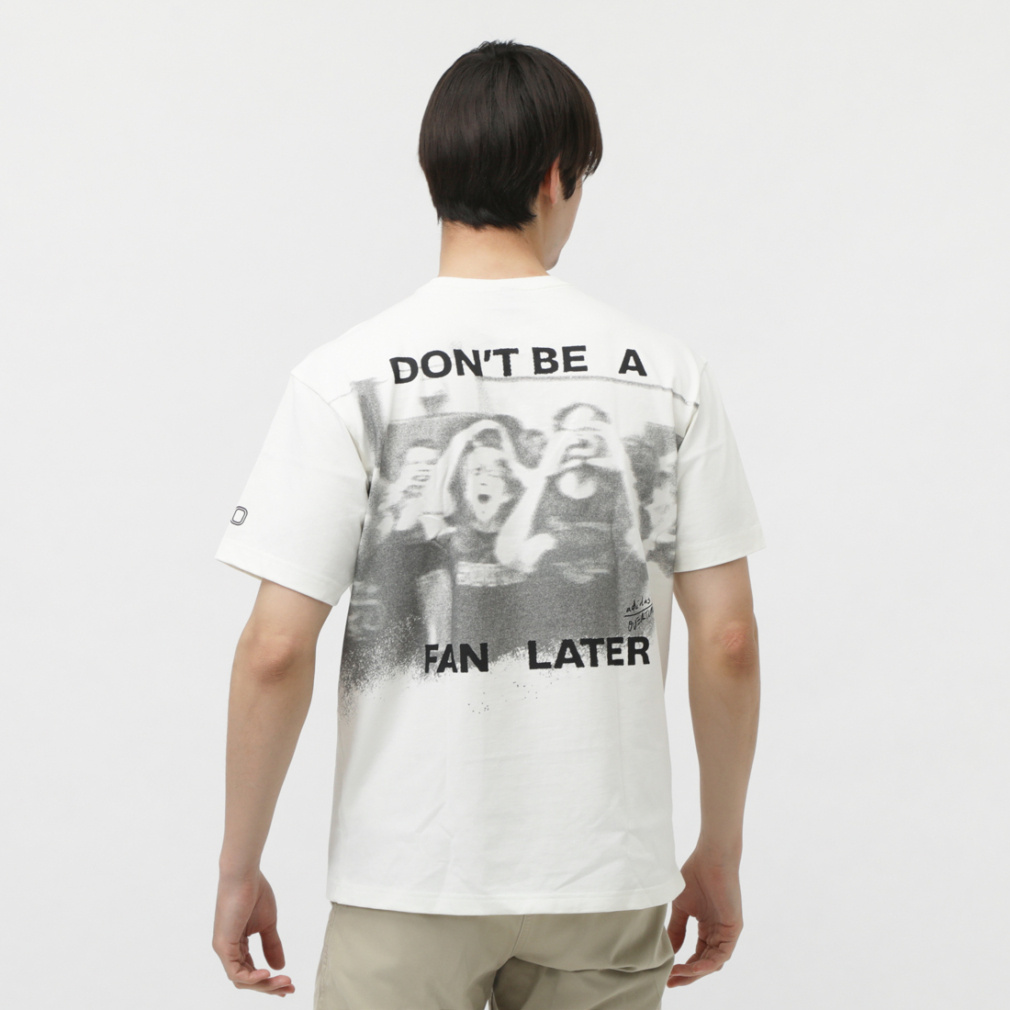 アルペン限定 M バックグラフィック Tシャツ AP(オフホワイト-S　メンズ)