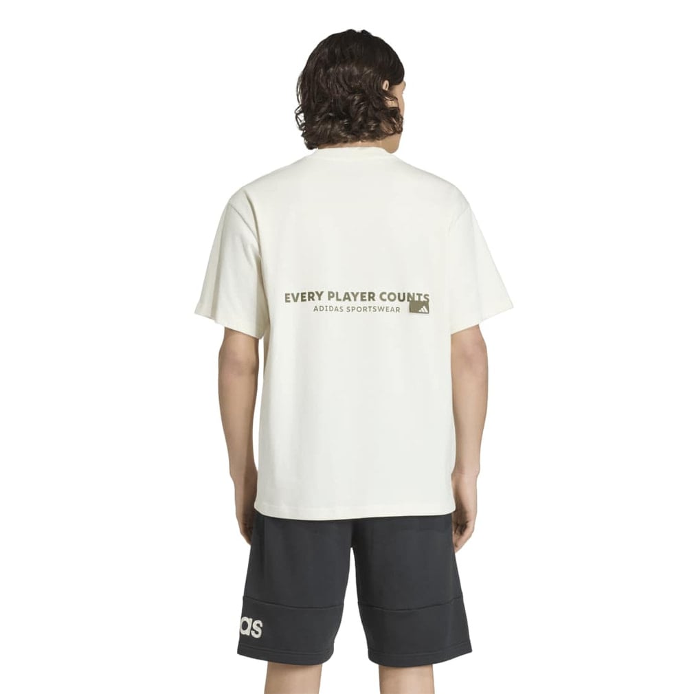 アディダス メンズ 半袖 Tシャツ バービージ スクリプト オーバー