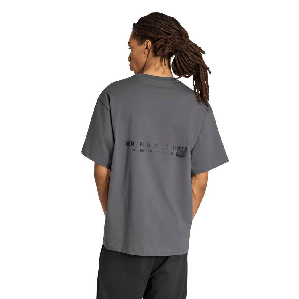 アディダス メンズ 半袖 Tシャツ バービージ スクリプト オーバー