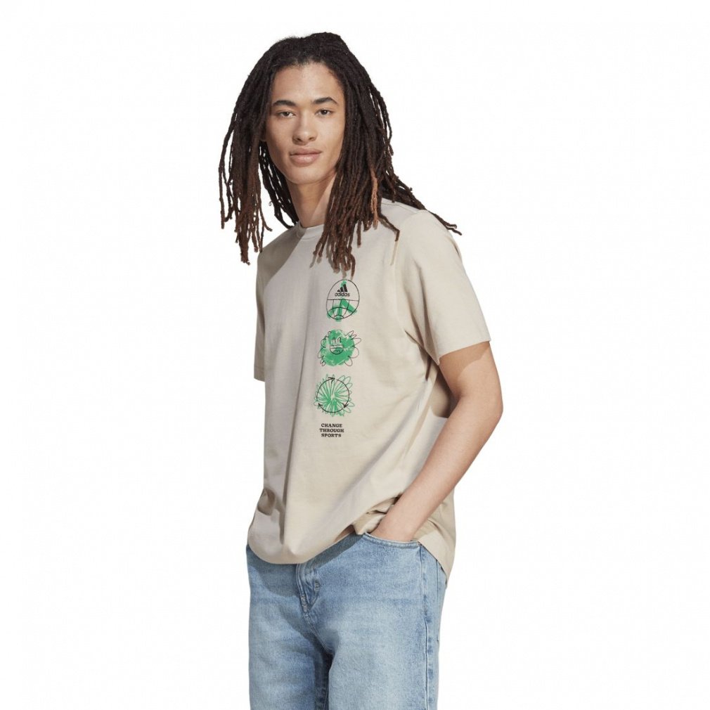 アディダス メンズ 半袖 Tシャツ アディダス スポーツウェア チェンジ スルー スポーツ トリプル半袖Tシャツ DUD90 IL5404 IL5401 HY1347 スポーツウェア adidas