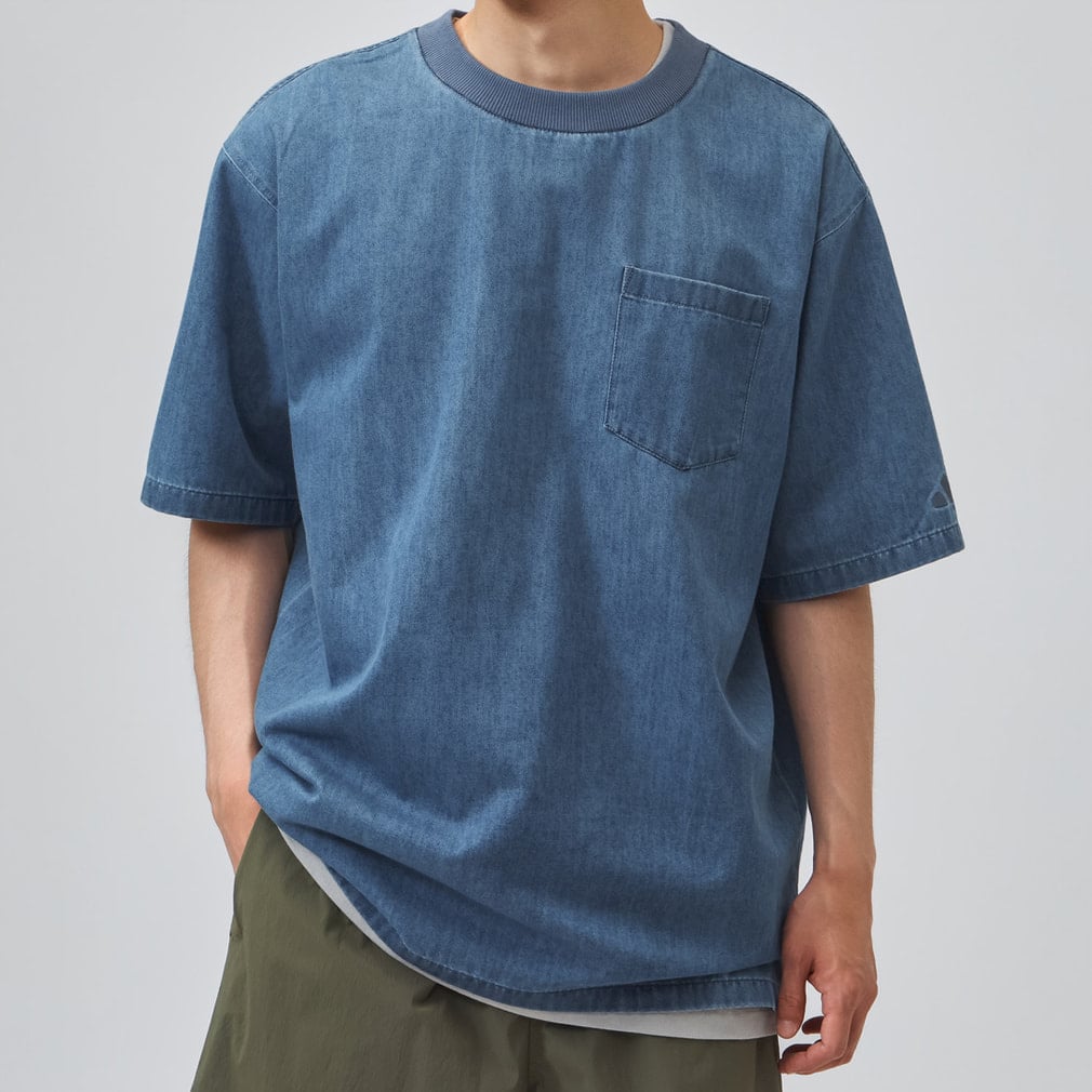 カフェドシクリステ　アルバーン　ネイビー　メンズ　Sサイズ アディダス メンズ 半袖 Tシャツ M COOL DENIM Tシャツ AP NEE73
