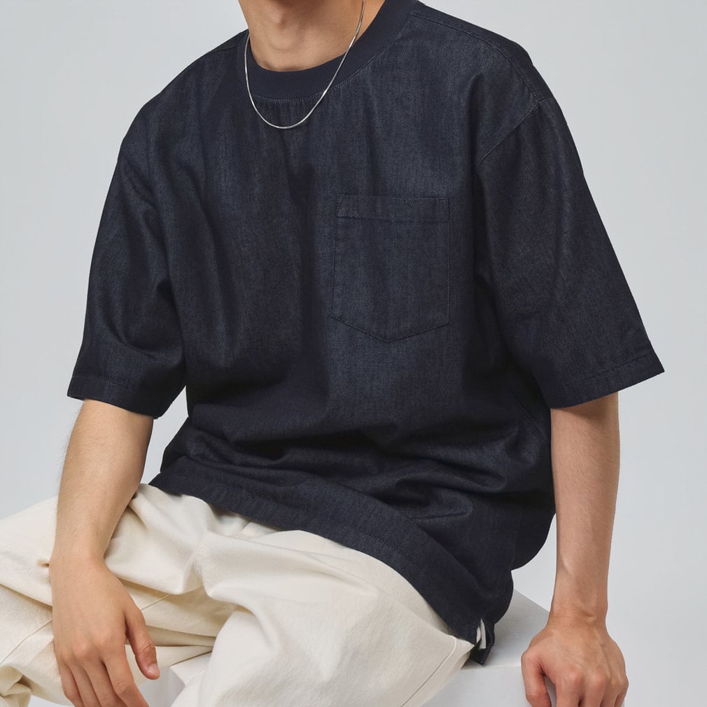 アディダス メンズ 半袖 Tシャツ M COOL DENIM Tシャツ AP NEE73