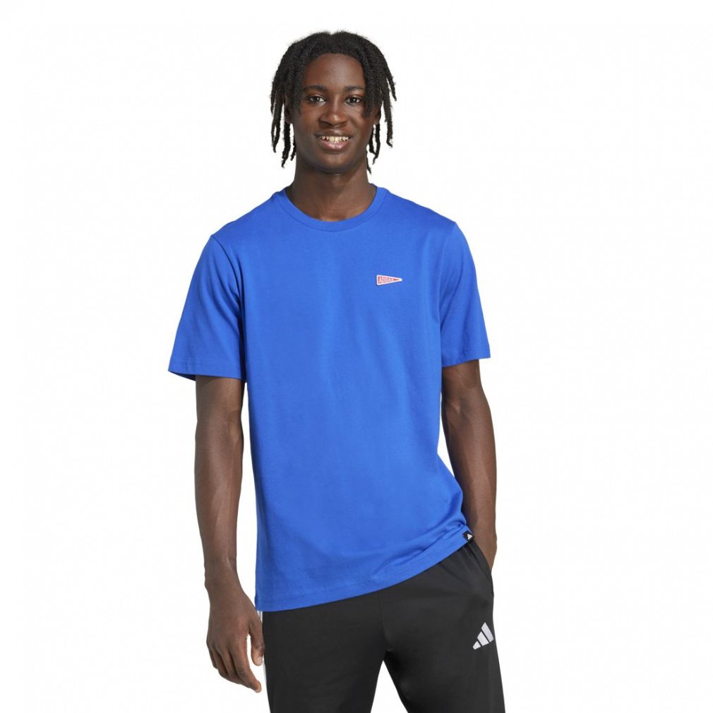 JO1キャンペーン対象 M PENNANT Tシャツ(ブルー-S メンズ)