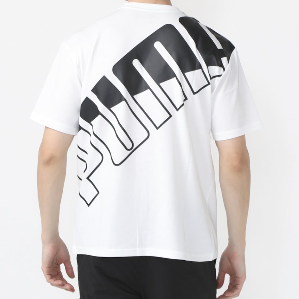 【限定品】a-nation×puma バッグ&Tシャツ プーマ メンズ 半袖 Tシャツ PUMA POWER MX SS Tシャツ 680688