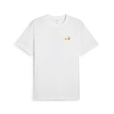 GRAPHICS バック Tシャツ(ホワイト-L)