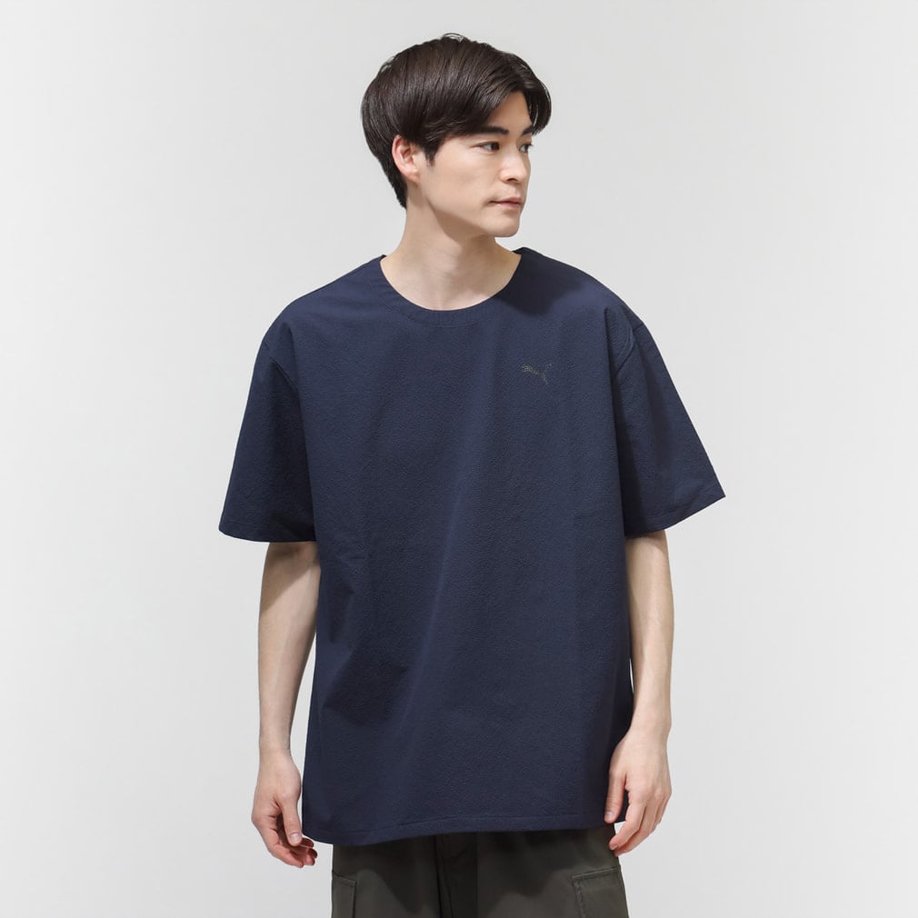 プーマ メンズ 半袖 Tシャツ ESS ELEVATED ウーブン SS クルー 693745