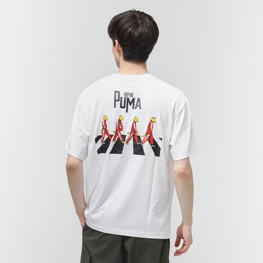 プーマ メンズ 半袖 Tシャツ ESS ELEVATED COOL BK PT Tシャツ 693697