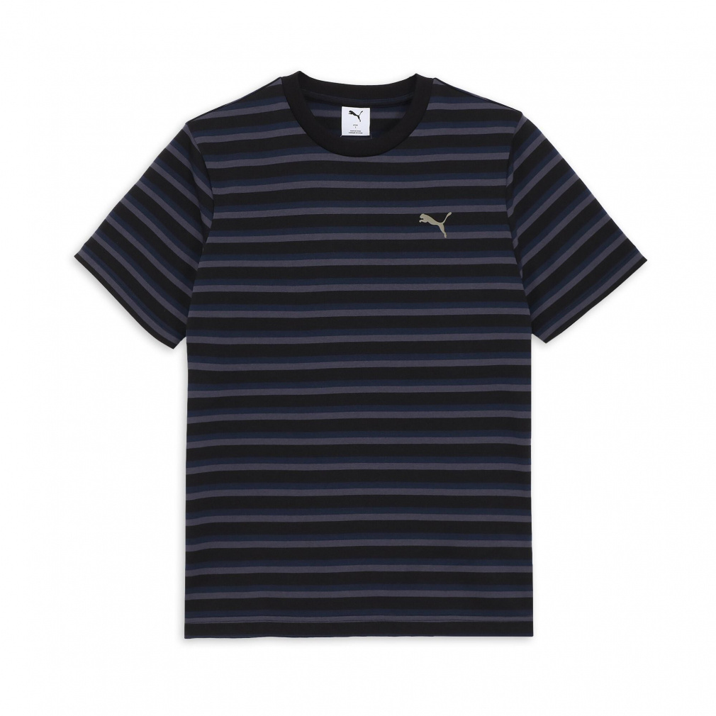 PUMA ストライプTシャツ XL PUMA公式】メンズ エヴォストライプ 半袖 Tシャツ