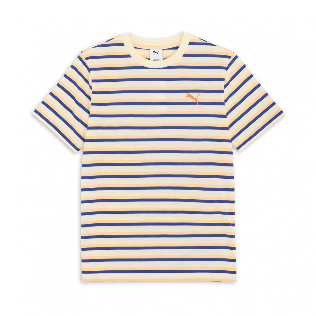 プーマ メンズ 半袖 Tシャツ SUMMER SS ストライプ Tシャツ 686877
