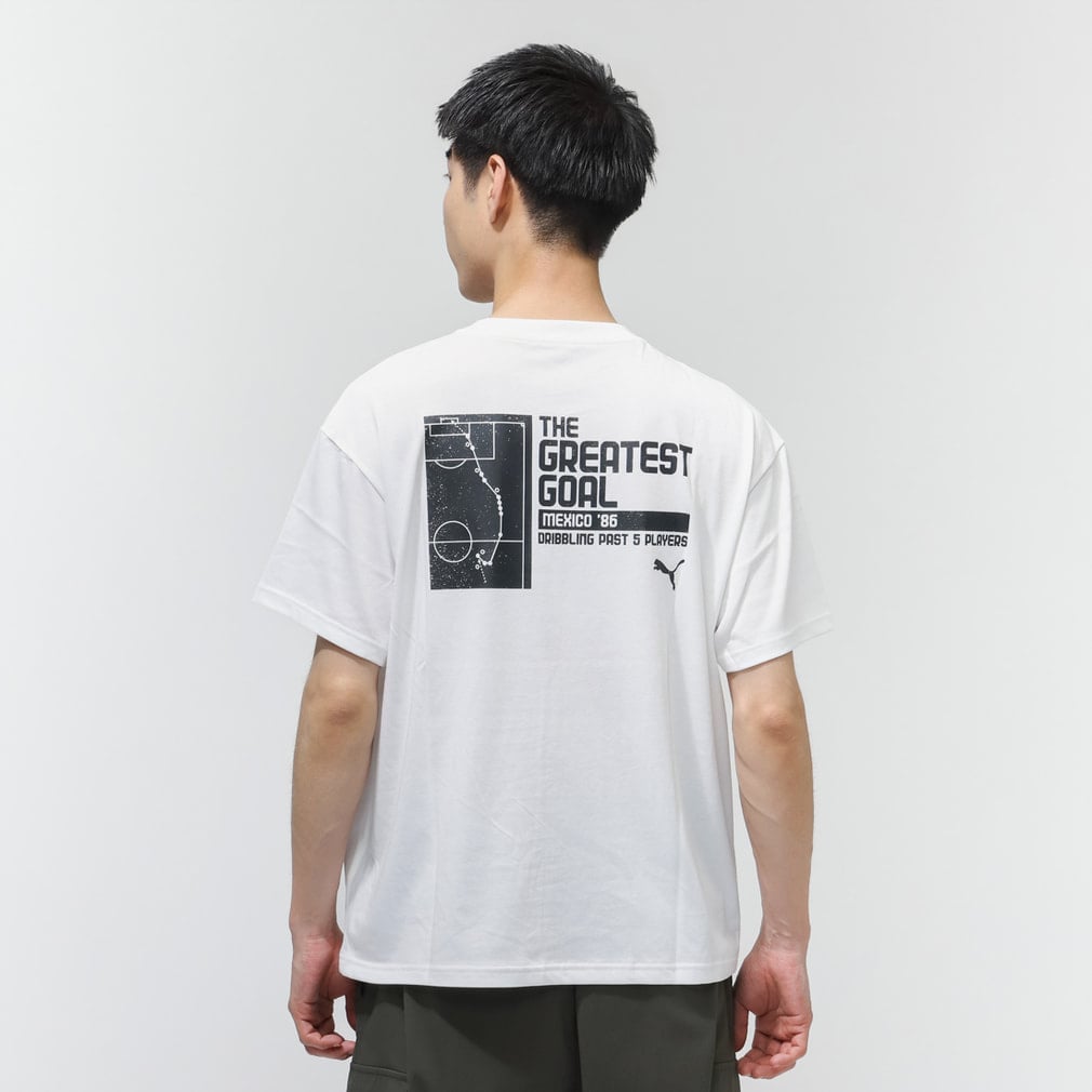 プーマ メンズ 半袖 Tシャツ ESS ELEVATED MX フットボール Tシャツ