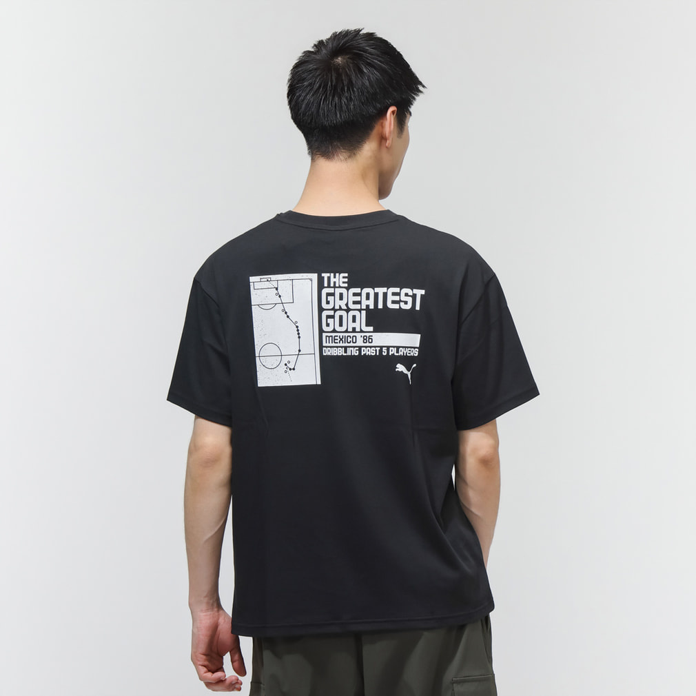プーマ メンズ 半袖 Tシャツ ESS ELEVATED MX フットボール Tシャツ