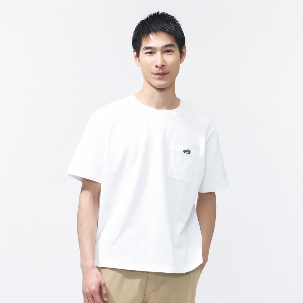 ニューバランス THE CITY メンズ 半袖 Tシャツ シューパッチリラックス