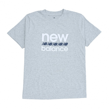 ショートスリーブTシャツ Sport Graphic(グレー-S　メンズ)