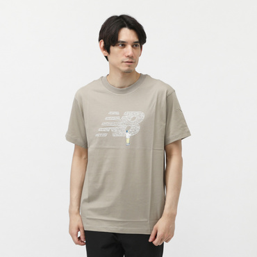 ショートスリーブTシャツ Chalk Board(チャコールグレー-S　メンズ)
