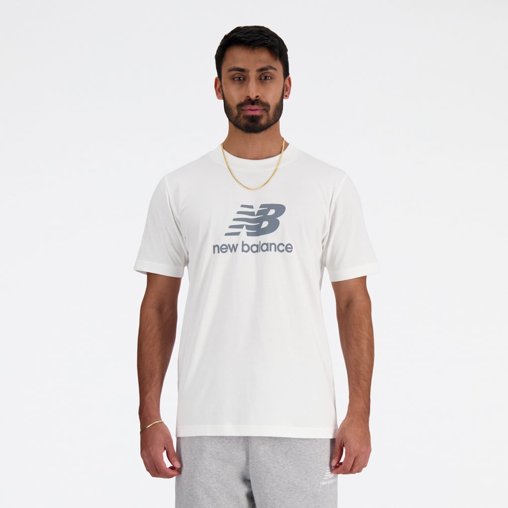 ショートスリーブTシャツ Stacked Logo(ホワイト-S)
