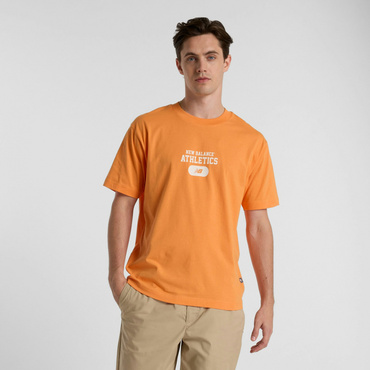 グラフィックショートスリーブTシャツ Heritage(オレンジ-S　メンズ)