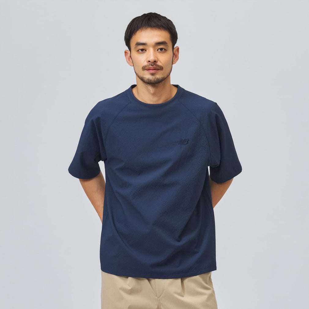 ニューバランス メンズ 半袖 Tシャツ シアサッカーTシャツ MT6140LX