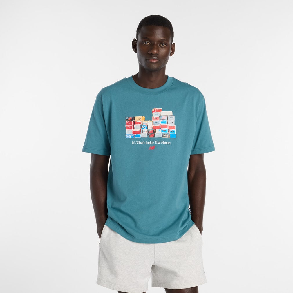 ニューバランス メンズ 半袖 Tシャツ ボックスTシャツ MT61H0DX