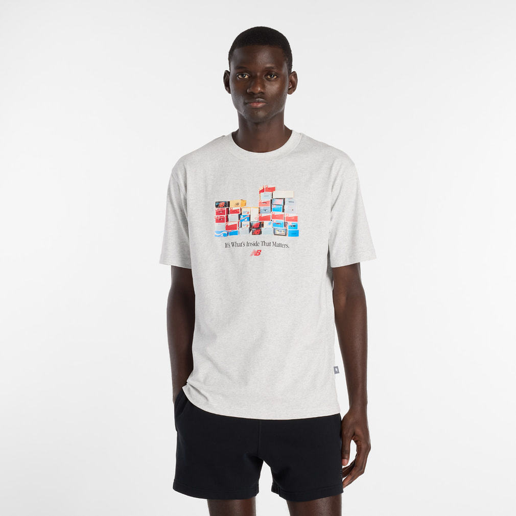 ニューバランス メンズ 半袖 Tシャツ ボックスTシャツ MT61H0DX