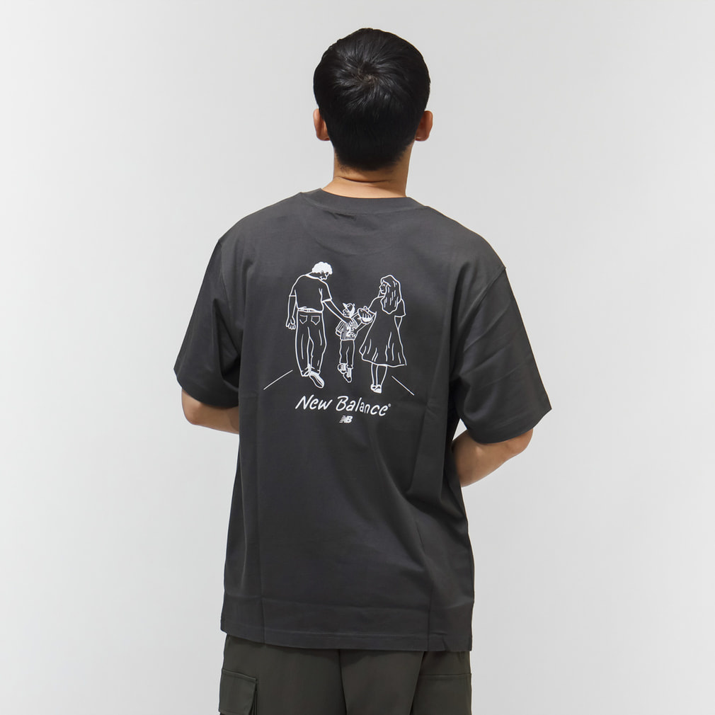 ニューバランス メンズ 半袖 Tシャツ HomeSweetHomeTShirt MT61X674