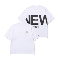 ニューエラ メンズ 半袖 Tシャツ SS OS CT TEE ZOOM UP LOGO WHI 251