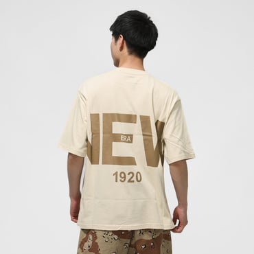 SS OS CT TEE ZOOM UP LOGO CREAM 261