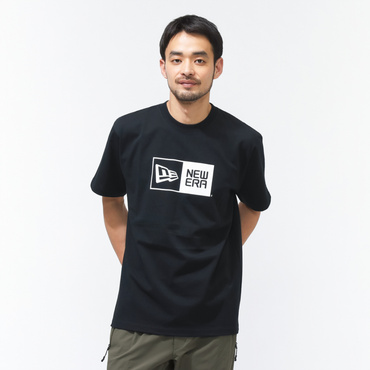 SS CT TEE BOX LOGO BLK 261