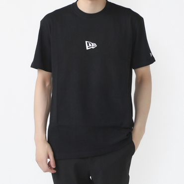 SS CT TEE FLAG LOGO MINI BLK WHI