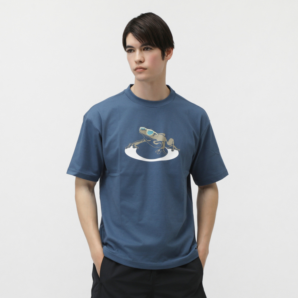 オークリー メンズ 半袖 Tシャツ ENHANCE QDC SS TEE FROG ICON 4.0