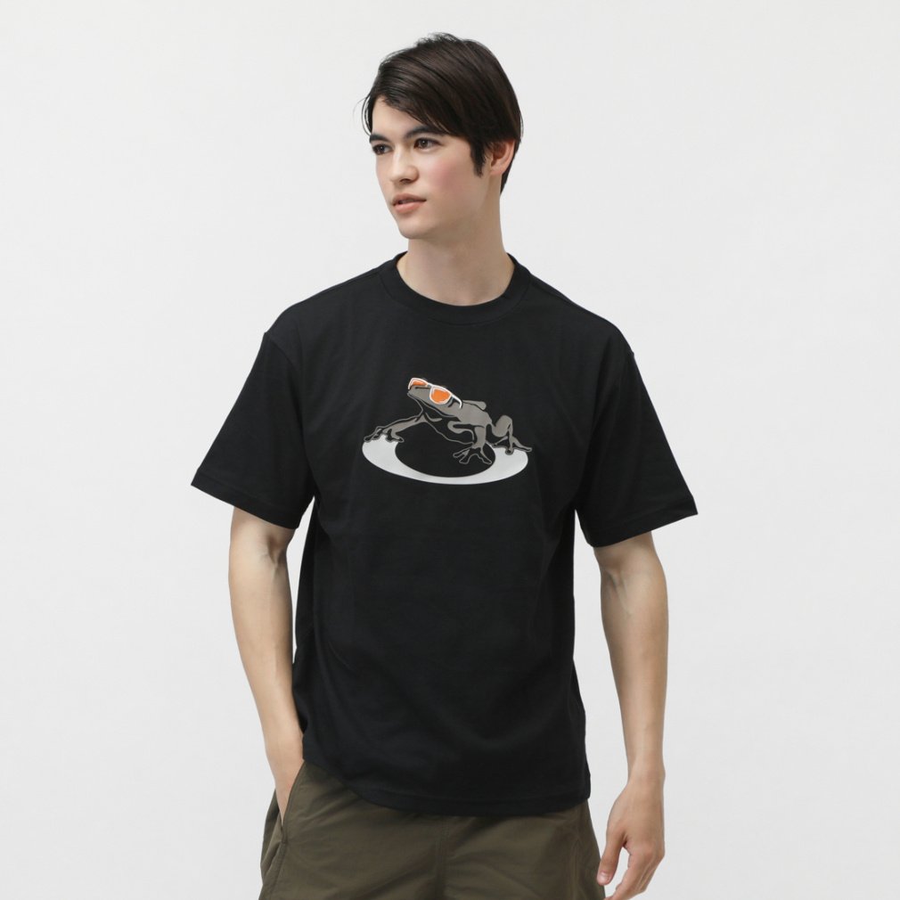 ENHANCE QDC SS TEE FROG ICON 4.0(ブラック-S)