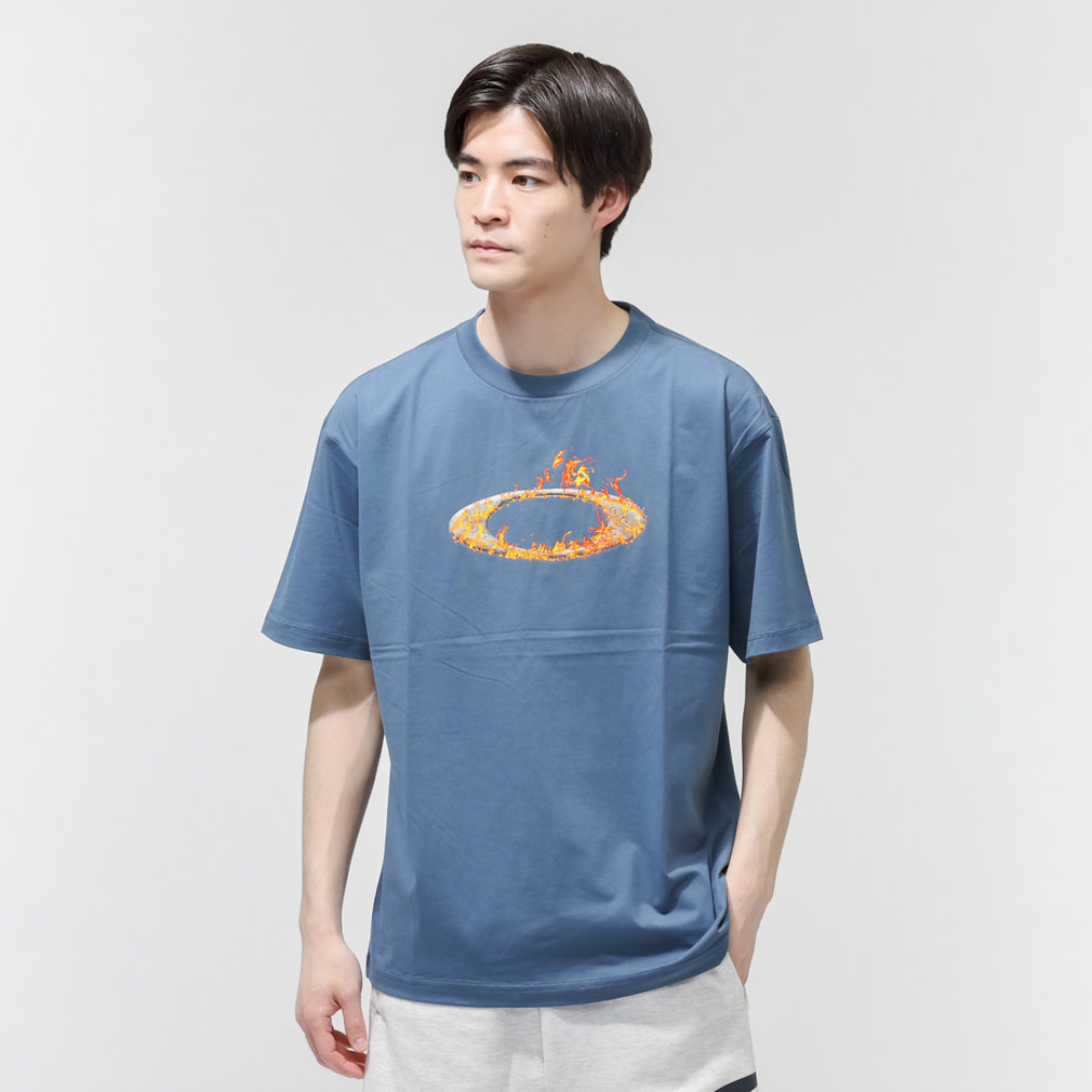 オークリー メンズ 半袖 Tシャツ O-TECH COLD COTTON TEE ICON 2.0