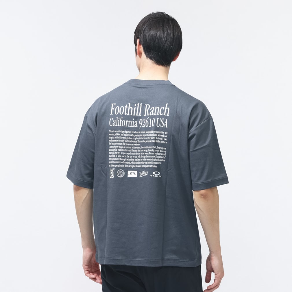 オークリー メンズ 半袖 Tシャツ BORDERLESS S/S TEE STATEMENT